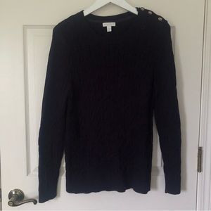 Charter Club Deep Plum Knit Sweater